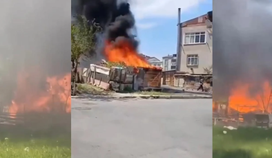 Avcılar Yeşilkent Mahallesi’nde Kömürlük Yangını Paniğe Neden Oldu