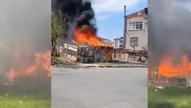 Avcılar Yeşilkent Mahallesi’nde Kömürlük Yangını Paniğe Neden Oldu