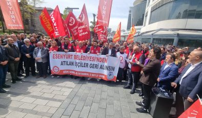 Esenyurt Belediyesi Önünde Kayyum Protestosu: “Bu Bir Siyasi Fişleme Operasyonudur”