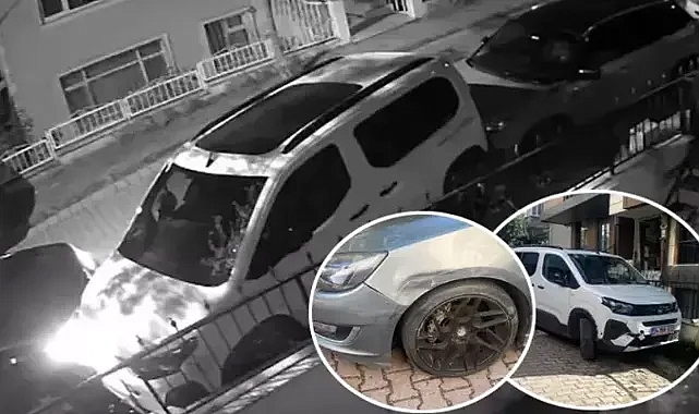 Avcılar’da Park Halindeki Araçlara Çarpan Sürücü Kaçtı