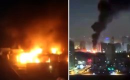Avcılar’da Gece Yarısı Şantiyede Korkutan Yangın