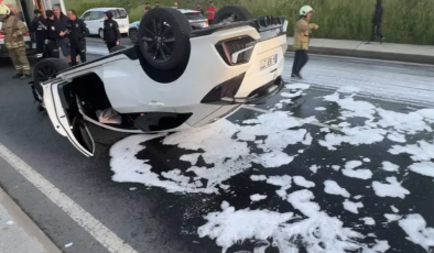 Beylikdüzü’nde Korkutan Trafik Kazası: 3 Kişi Yaralandı