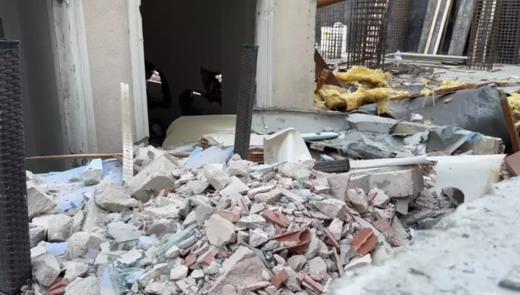Avcılar’da Beton Panik: 7 Katlı Binanın Çatısından Parçalar Düştü!