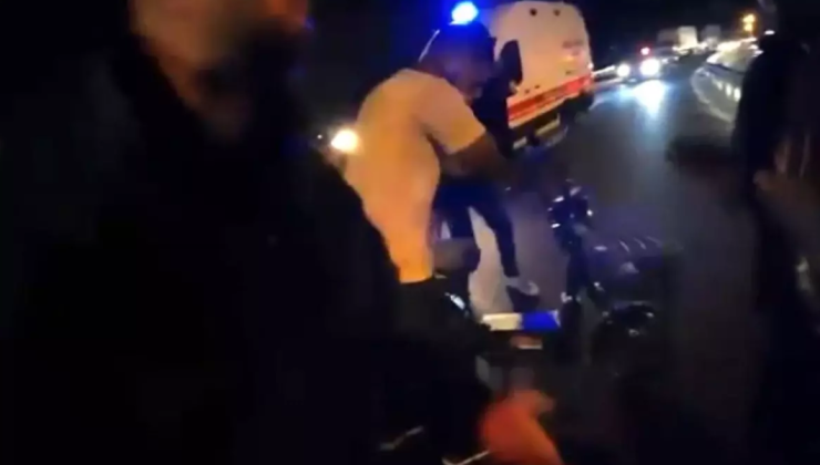 Avcılar’da Korkutan Motosiklet Kazası: Ölümden Son Anda Kurtuldu!