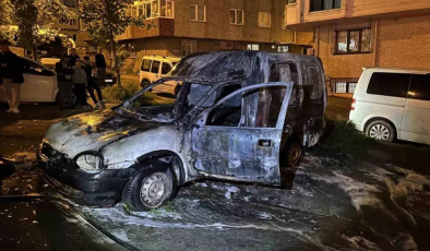 Küçükçekmece’de Boş Arazide Korkutan Yangın