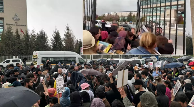 AYM Kararı Sonrası Sokak Hayvanları İçin Eylem: Hayvanseverler Mahkeme Kapısına Dayandı