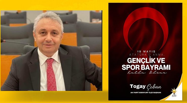 Başkan Togay Çoban’dan 19 Mayıs Mesajı: “Cumhuriyet Siz Gençlere Emanet”