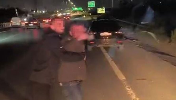 Arnavutköy’de Otobüs Şoförüne Yol Ortasında Tehdit!