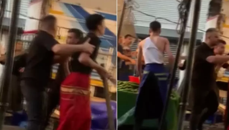 Esenyurt Pazarı Savaş Alanına Döndü! Kasa ve Sopalar Havada Uçuştu