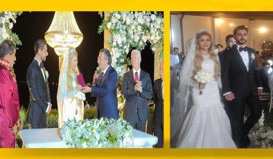 Devlet Protokolünü Buluşturan Düğün: Muhammet İzsiz ve Elif Al-Arakelliants Dünyaevine Girdi
