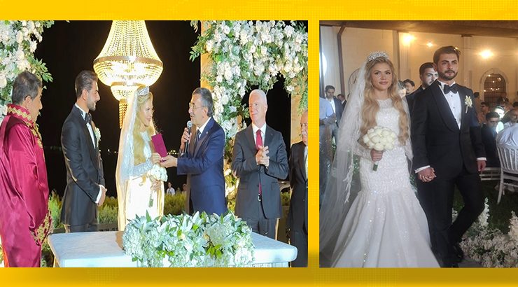 Devlet Protokolünü Buluşturan Düğün: Muhammet İzsiz ve Elif Al-Arakelliants Dünyaevine Girdi