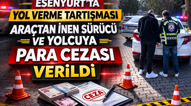 Esenyurt’ta Trafikte Gerilim