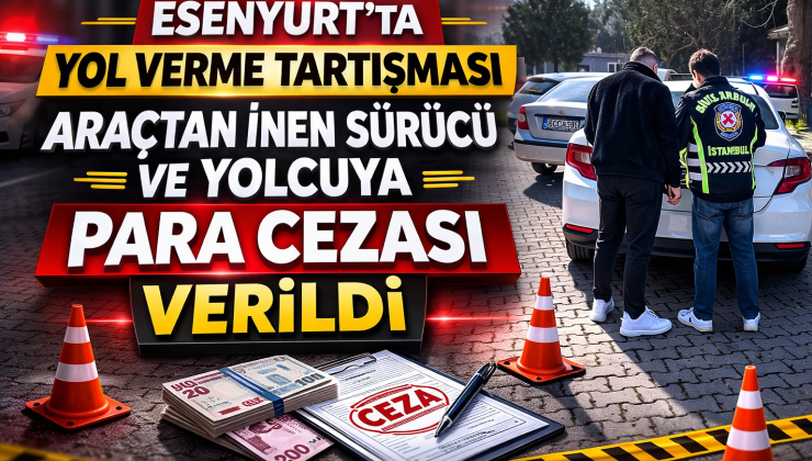 Esenyurt’ta Trafikte Gerilim