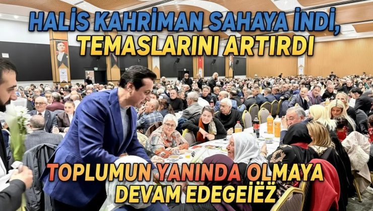 Halis Kahriman Esenyurt’ta Saha Çalışmalarına Hız Verdi